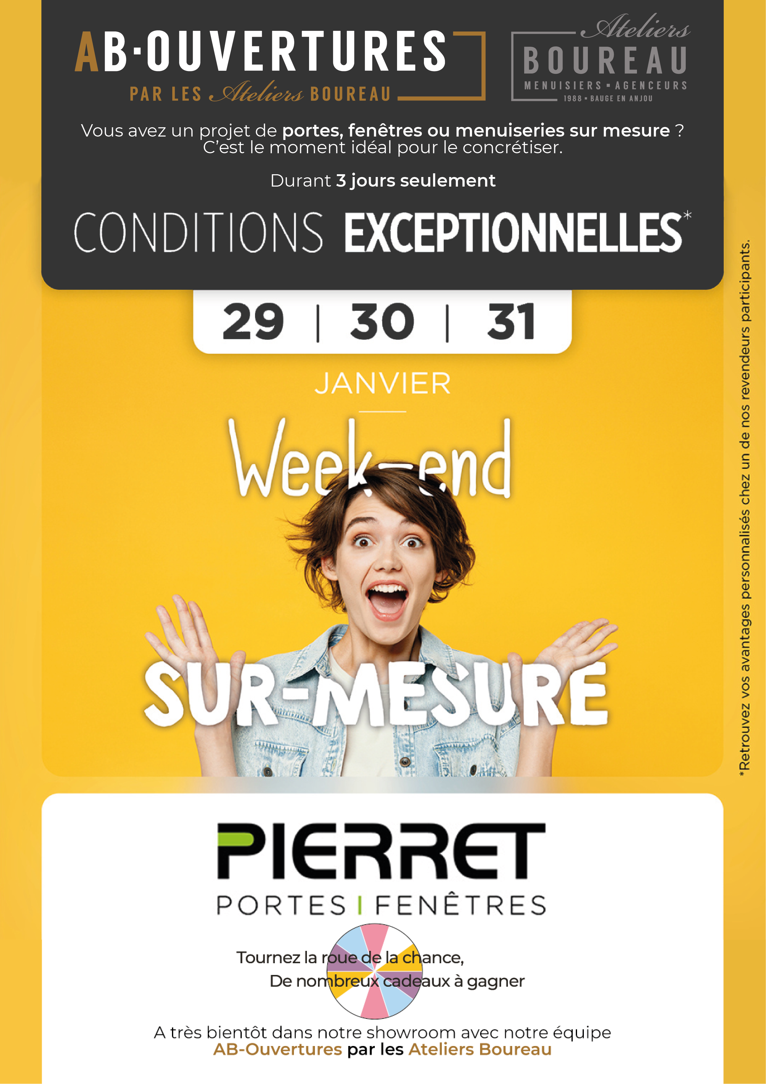 WEEK END SUR MESURE 29 AU 31 JANVIER 2026