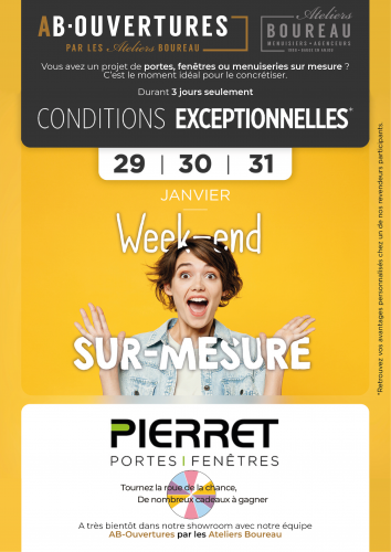 WEEK END SUR MESURE 29 AU 31 JANVIER 2026